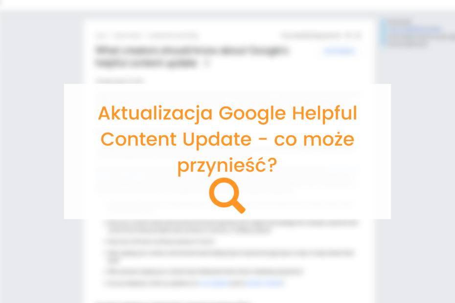 aktualizacja google helpful content update