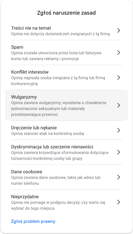 Pozytywne opinie Google – jak zdobywać, pisać i zarządzać recenzjami online 4 jak zgłosić opinię w google