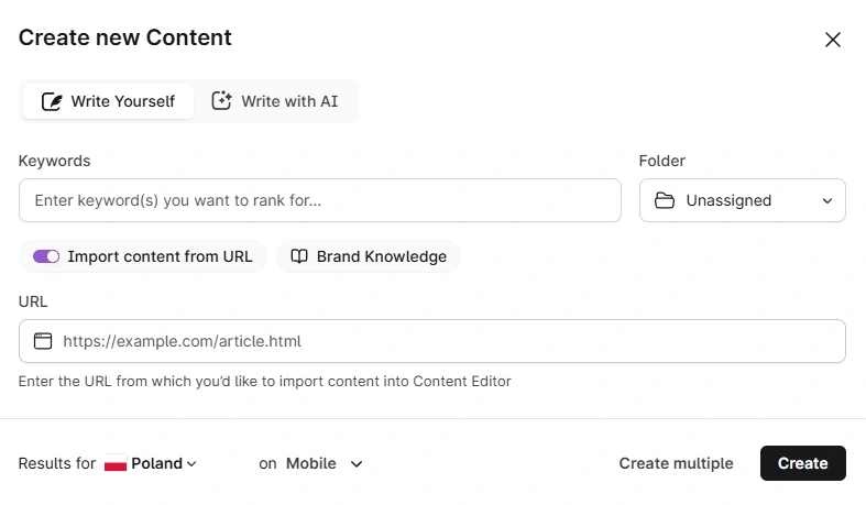 Strategia SEO – jak zaplanować i wdrożyć? Poznaj jej elementy! 12 Tworzenie aktualizacji w Surfer SEO.