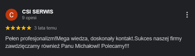 Opinia klienta o pozycjonowaniu – Kreacja Marki