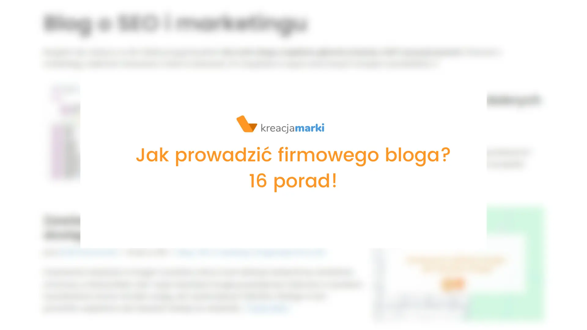 jak prowadzic firmowego bloga