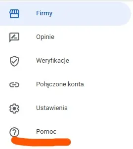 panel pomocy google