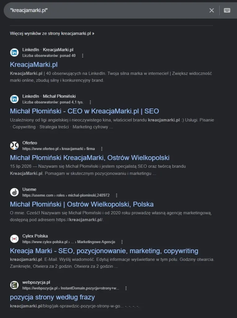 brand mentions w Google