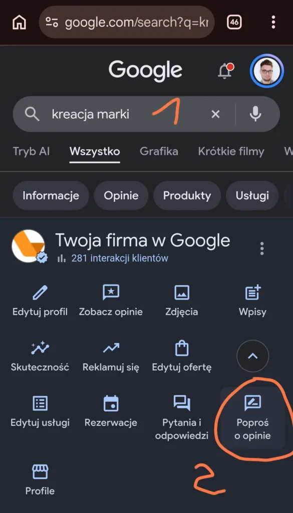 prośba o opinie